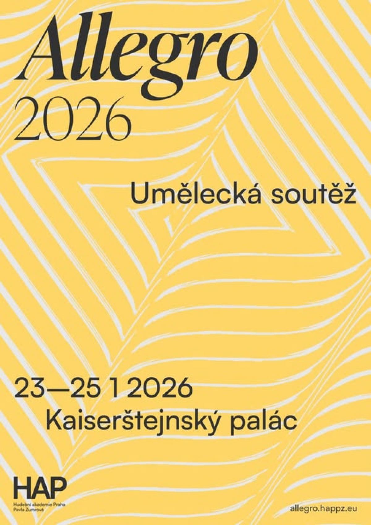 Umělecká soutěž Allegro 2026